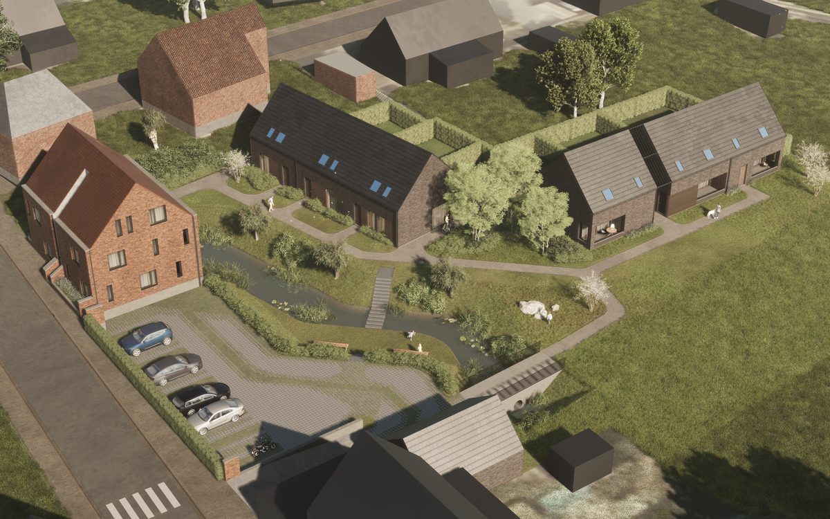 Masterplan woonproject site Oosterlomolen, Geel